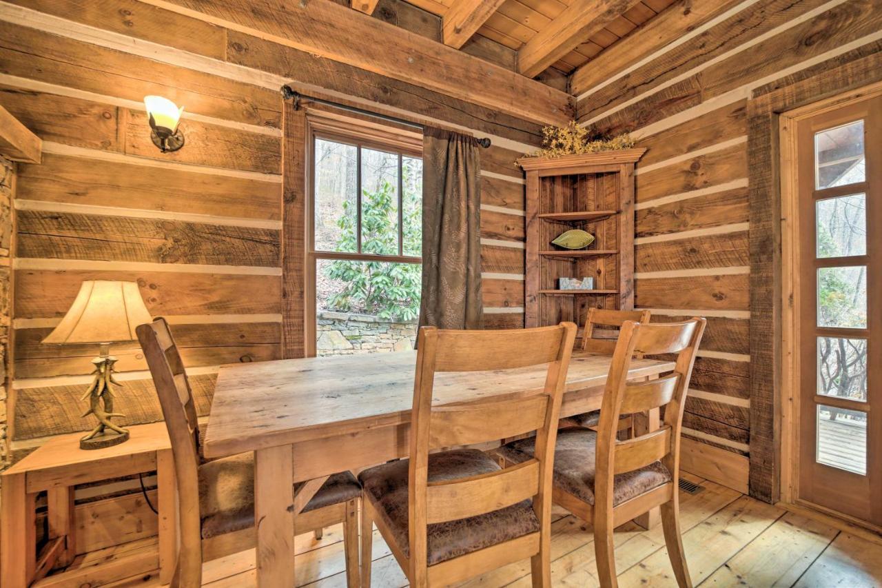 Luxury Cabin Rental In Franklin With Private Hot Tub Exterior photo