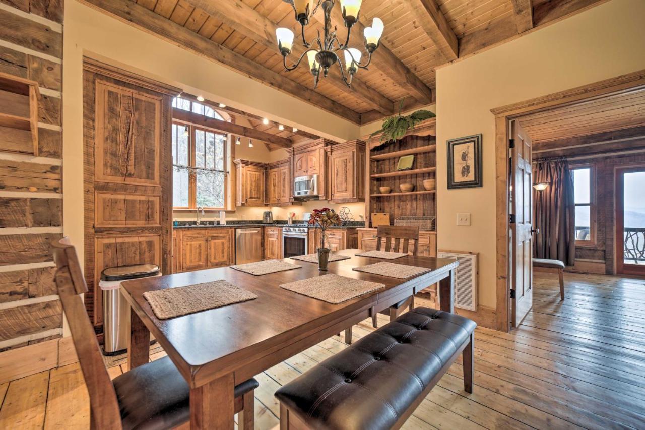 Luxury Cabin Rental In Franklin With Private Hot Tub Exterior photo
